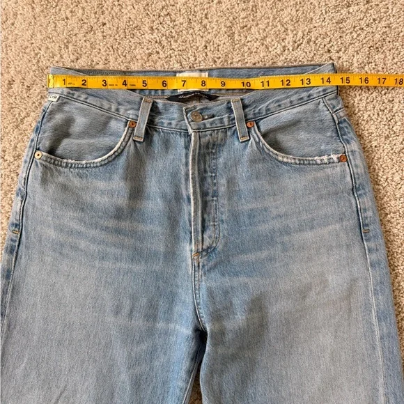 Citizens Of Humanity Annina Straight Leg Full Length Jenas in Blue Size 26 - Picture 6 of 10
